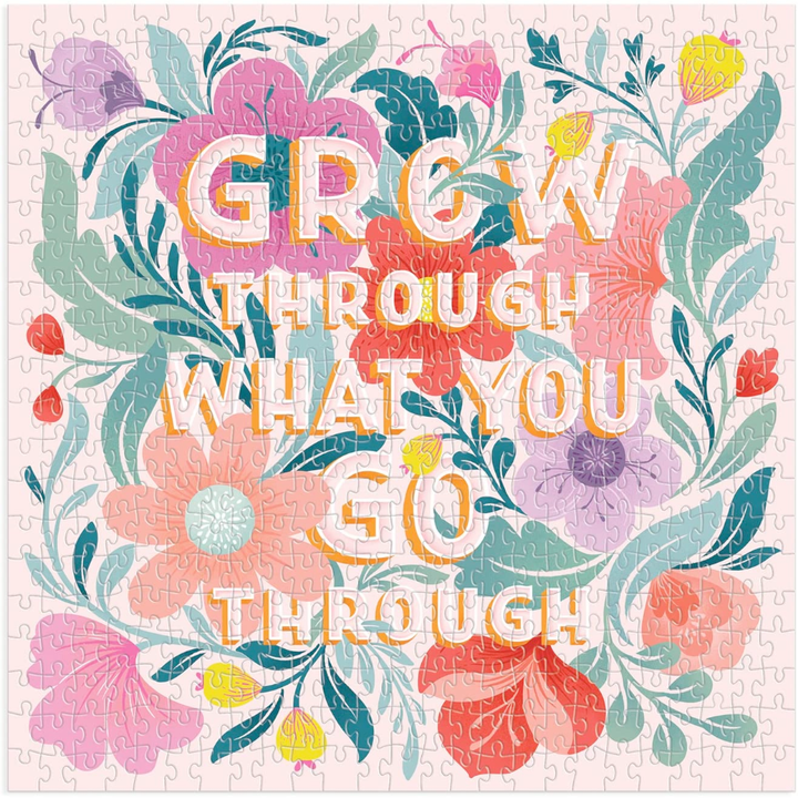 Hachette - Chronicle Books Puzzles Grow Through What You Go Through 500 Piece Puzzle