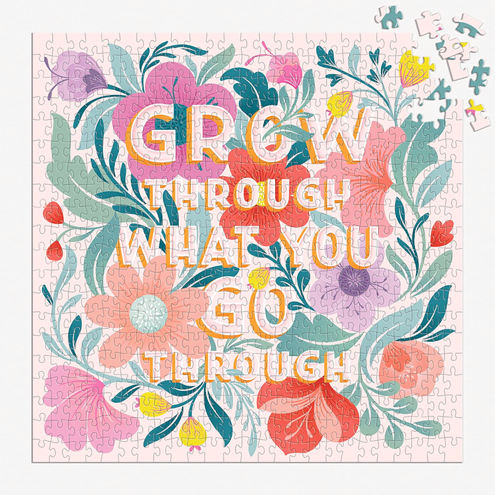 Hachette - Chronicle Books Puzzles Grow Through What You Go Through 500 Piece Puzzle