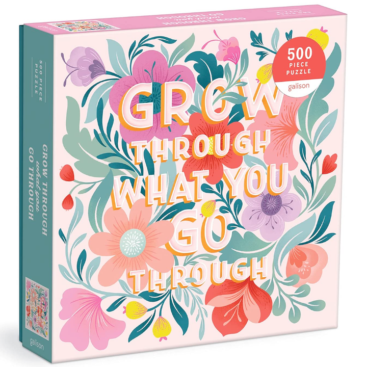 Hachette - Chronicle Books Puzzles Grow Through What You Go Through 500 Piece Puzzle