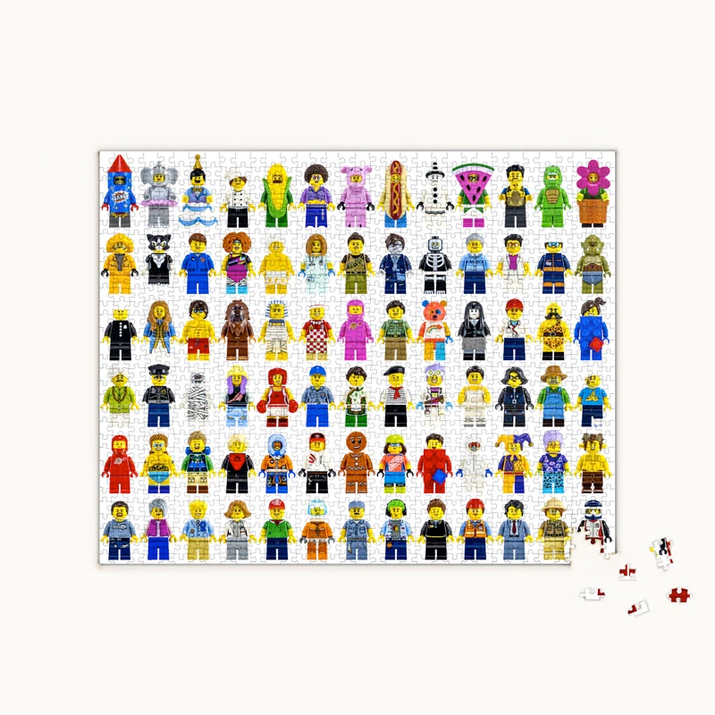 Hachette - Chronicle Books Puzzles LEGO Minifigure 1000 pc puzzle