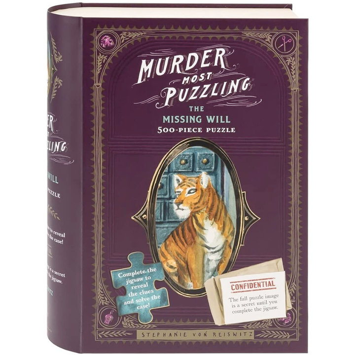 Hachette - Chronicle Books Puzzles Murder Most Puzzling The Missing Will 500-Piece Puzzle