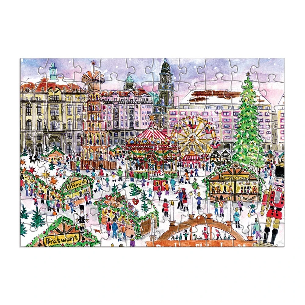 Hachette - Chronicle Books Puzzles Puzzle Calendar Michael Storrings 12 Days of Christmas