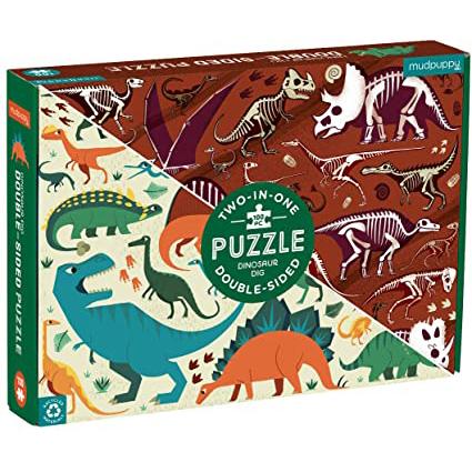 Hachette - Chronicle Books PUZZLES Two In One Dino Puzzle