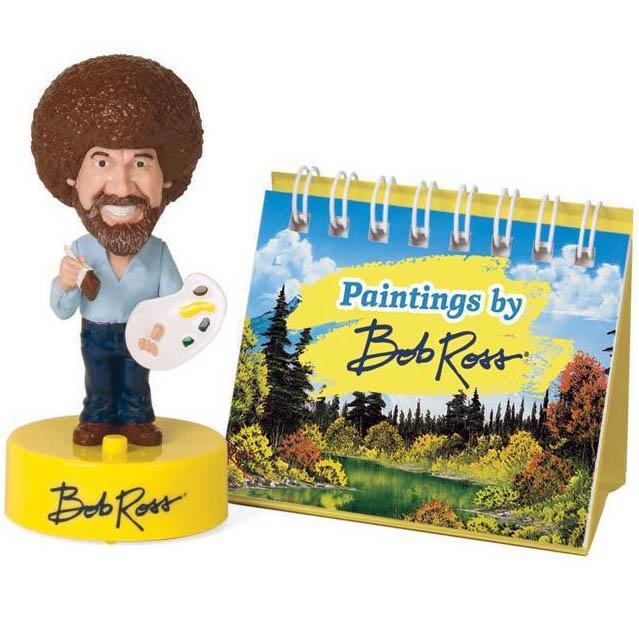 Hachette Running Press BOOKS Bob Ross Bobblehead