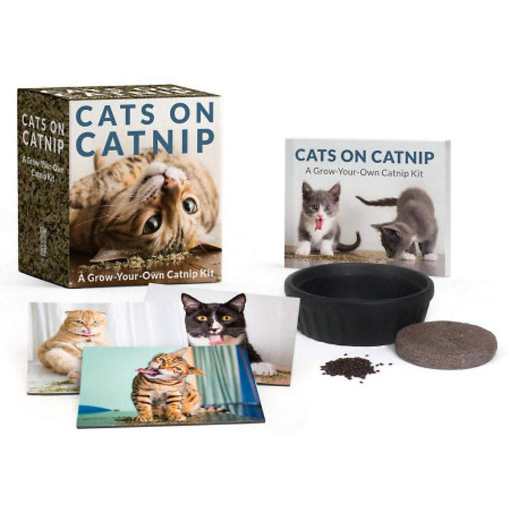 Hachette Running Press Books Cats on Catnip Grow catnip kit