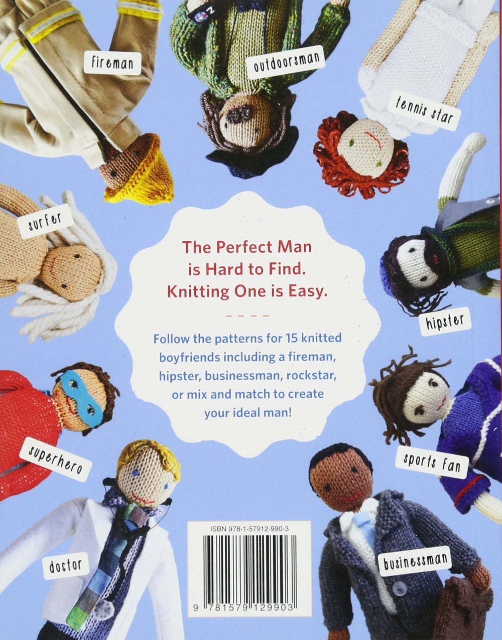 Hachette Running Press BOOKS Knit your own Boyfriend - create the perfect man