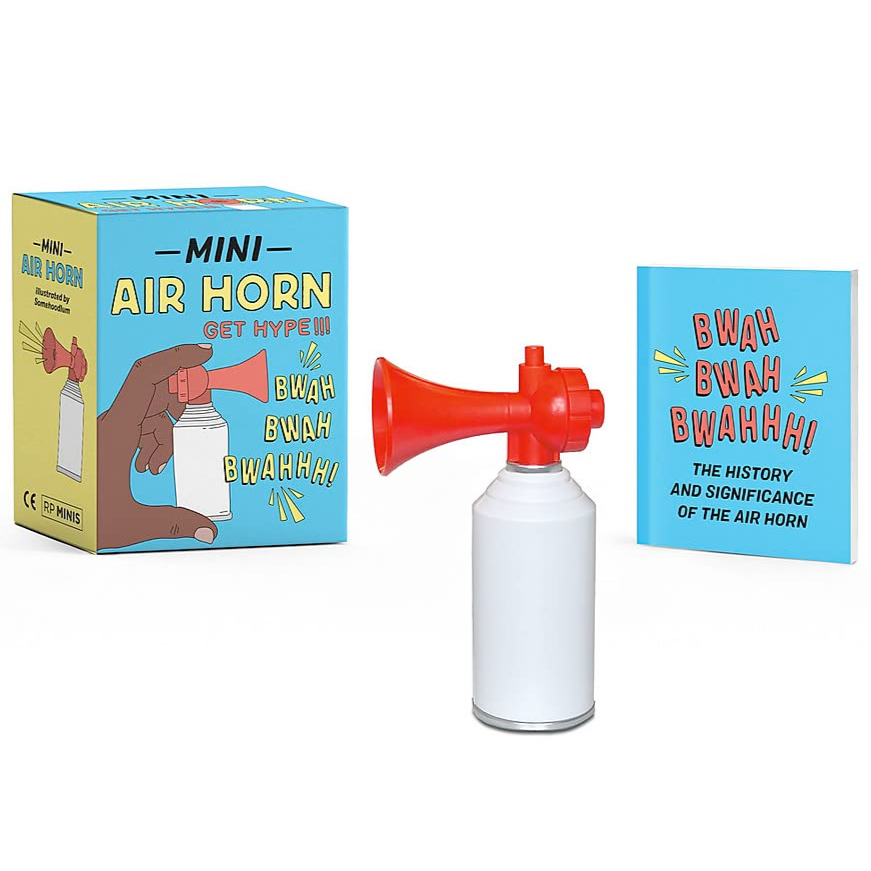 Hachette Running Press Books Mini Air Horn