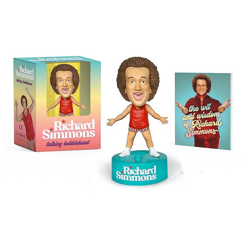 Hachette Running Press Books Richard Simmons Talking Bobblehead