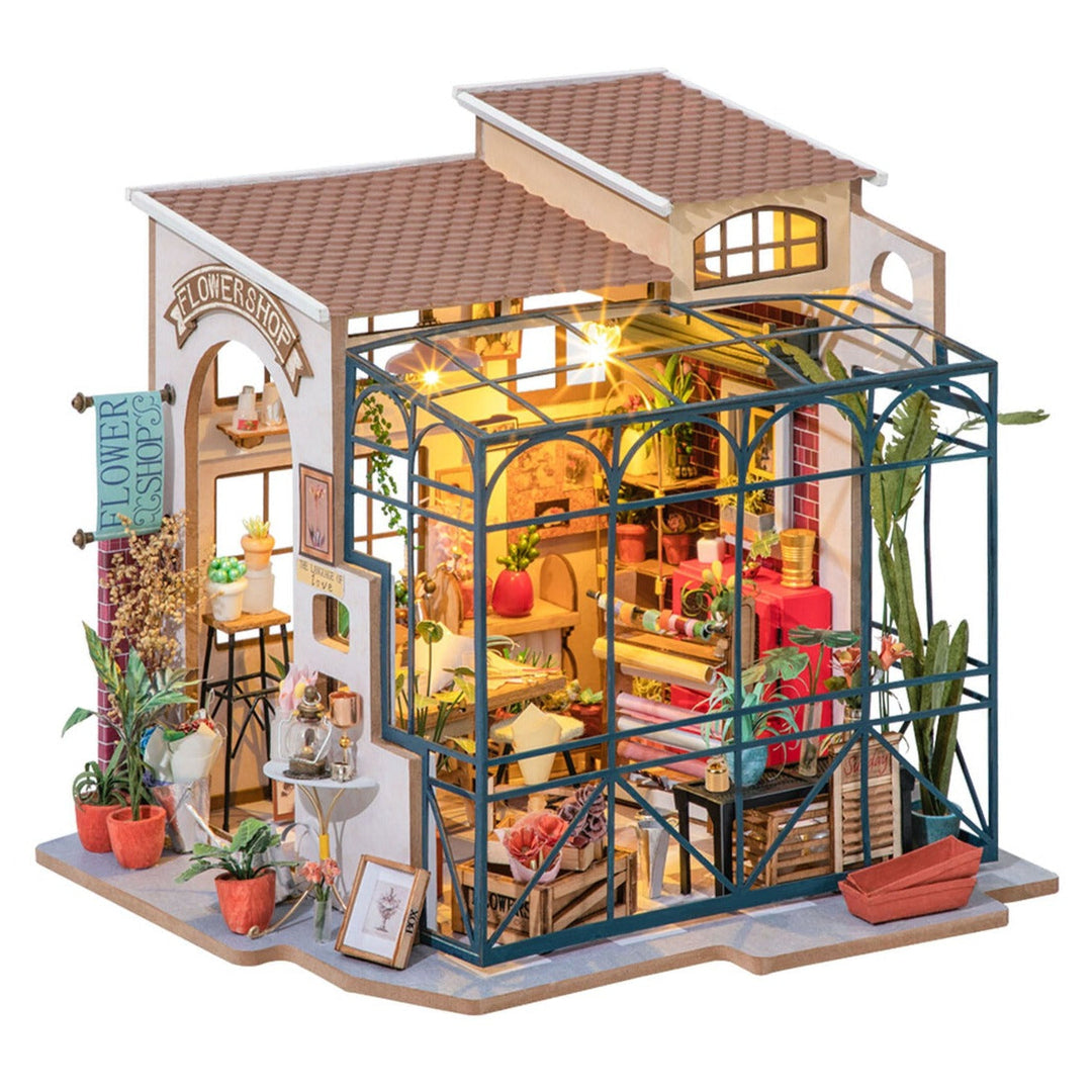 Hands Craft Arts & Crafts DIY Miniature:  Emily's Flower Shop