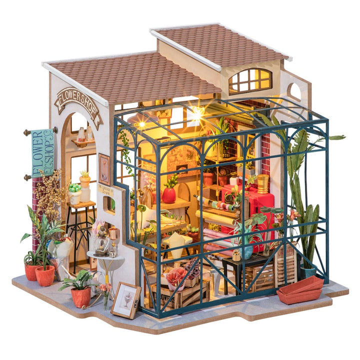 Hands Craft Arts & Crafts DIY Miniature:  Emily's Flower Shop