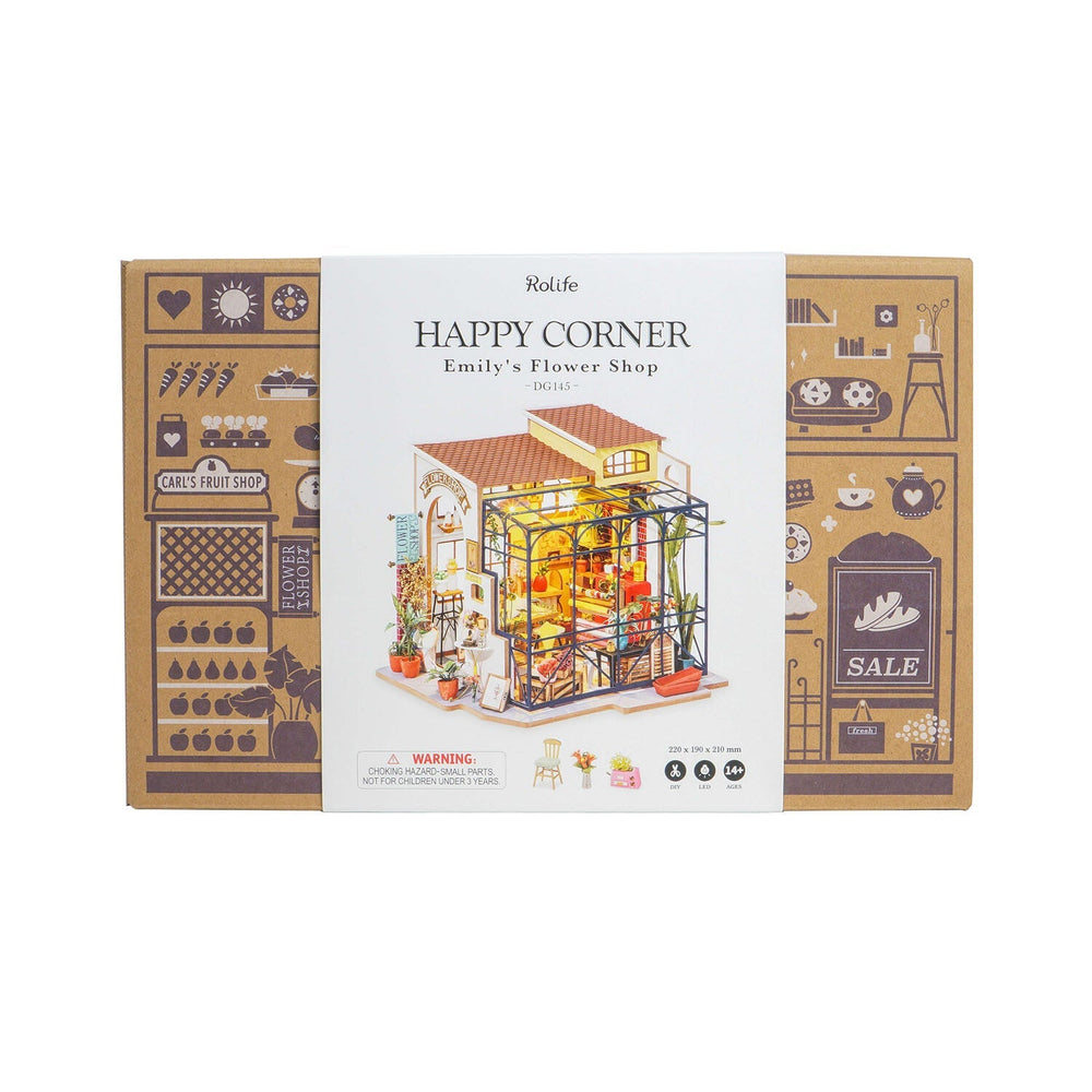 Hands Craft Arts & Crafts DIY Miniature:  Emily's Flower Shop