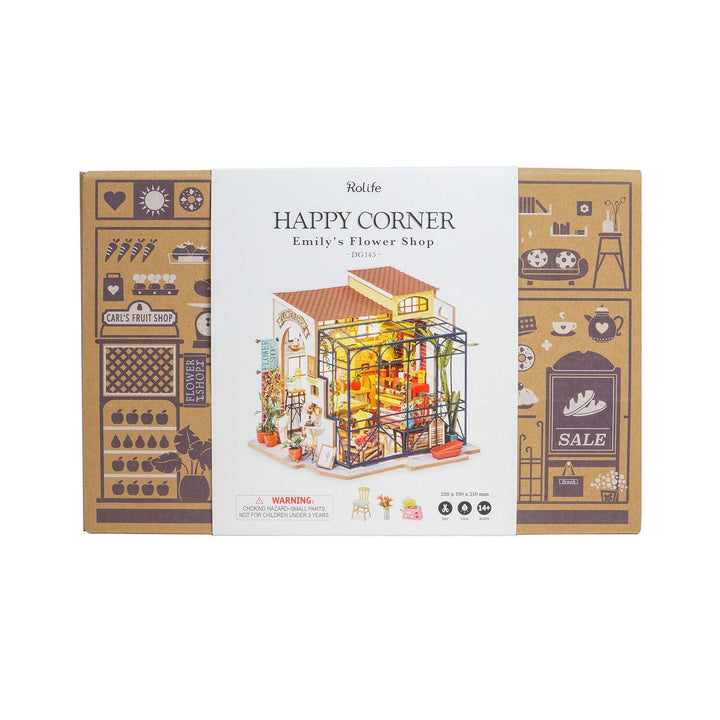 Hands Craft Arts & Crafts DIY Miniature:  Emily's Flower Shop