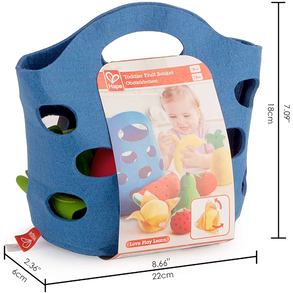 Hape Toy Creative Toddler Fruit Basket