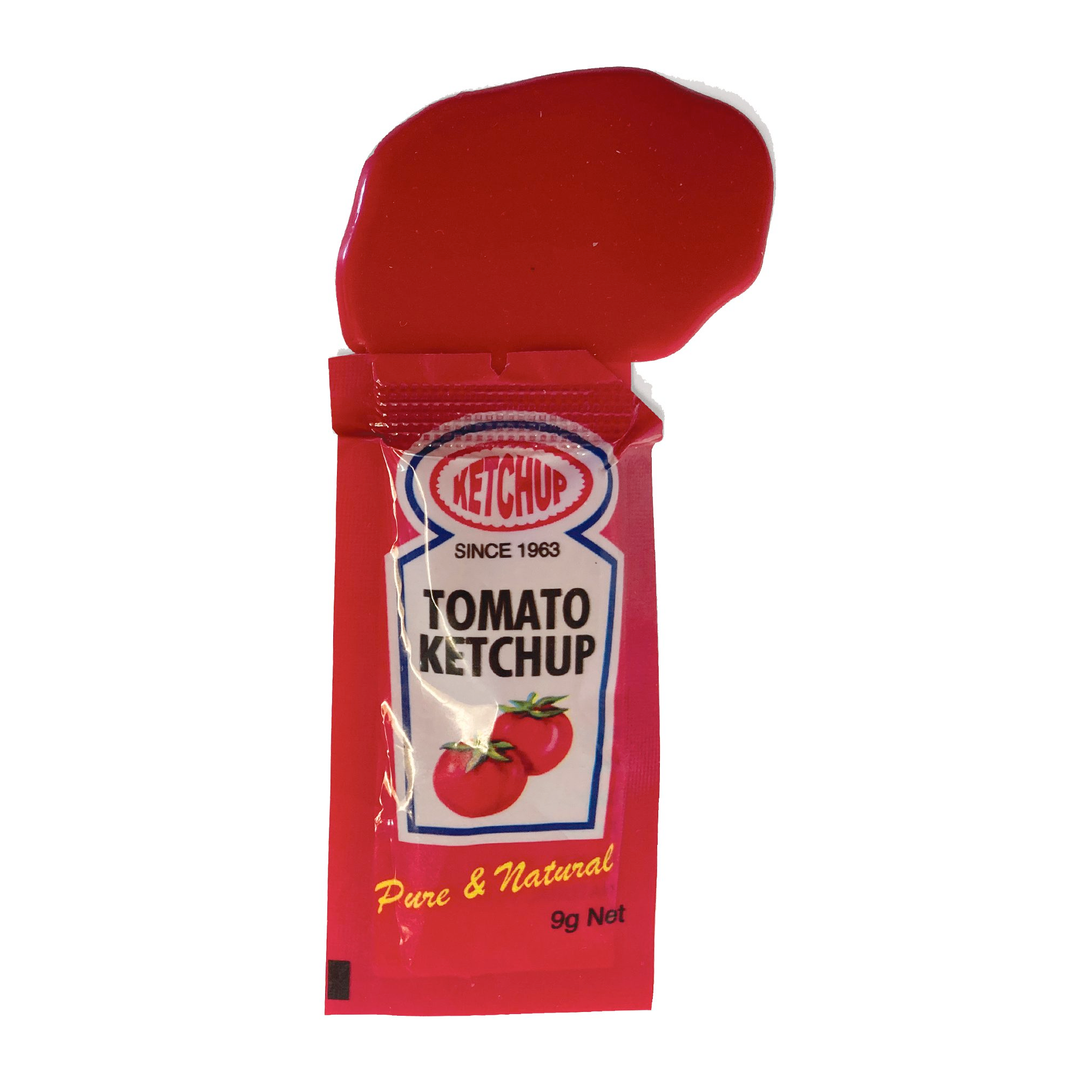 House of Marbles Funny Novelties Spilt Ketchup Package GAG!