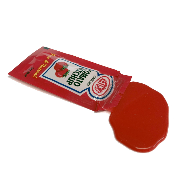 House of Marbles Funny Novelties Spilt Ketchup Package GAG!