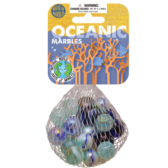 House of Marbles Toy Novelties Oceanic Net Bag of Marbles