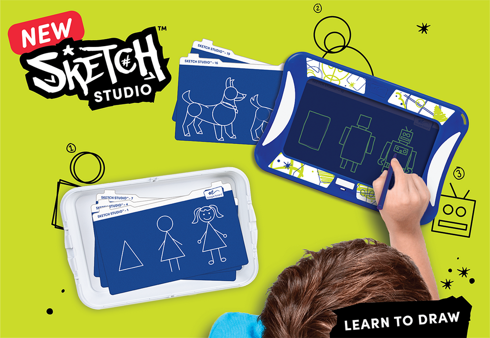 Improv - Kent Displays Toy Creative Sketch Studio - Learn to Draw