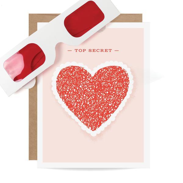 Inklings Greeting Cards Heart Decoder Card