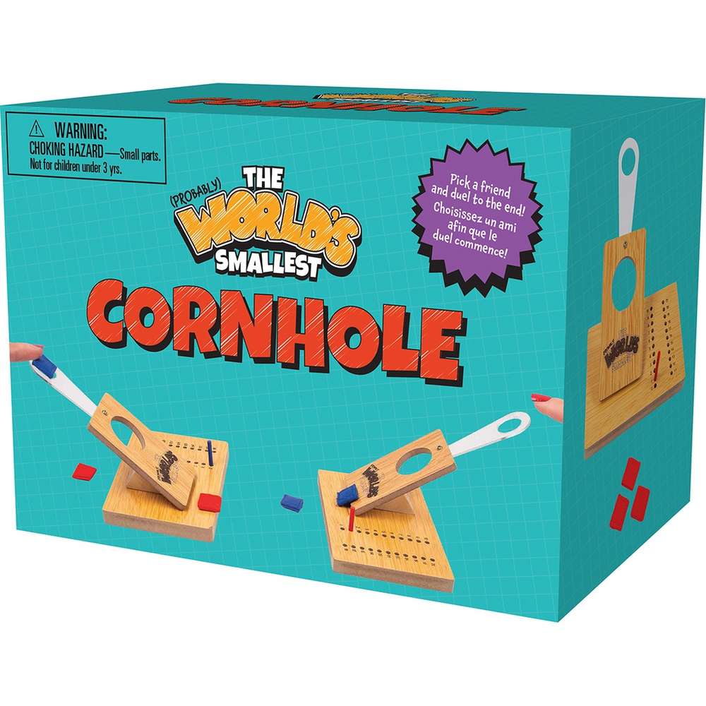 Iscream Toy Novelties Probably World's Smallest Cornhole