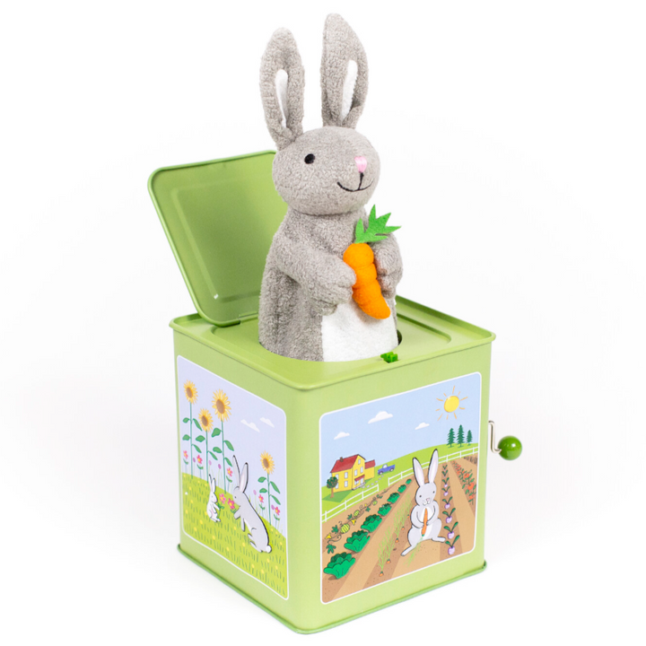 Jack Rabbit CReations Toy Infant & Toddler Bunny Jack-in-the-Box
