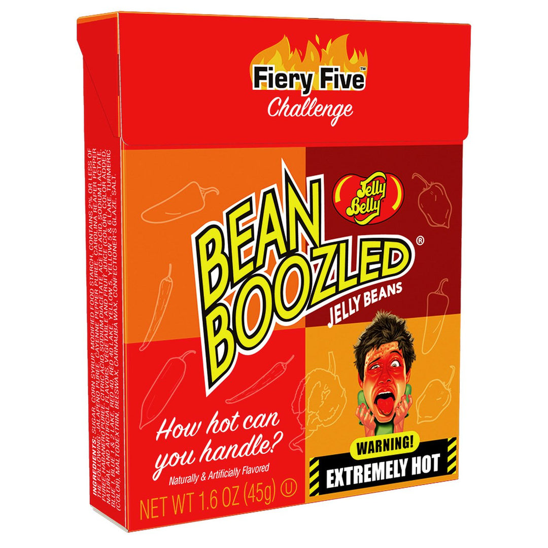 Jelly Belly CANDY Beanboozled Fiery Five 1.6oz Flip Top Box
