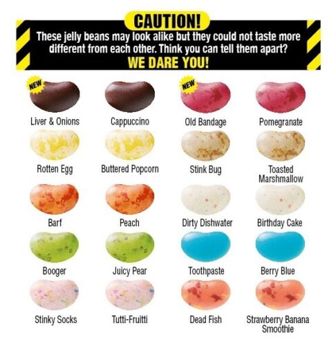 Jelly Belly CANDY Beanboozled Jelly Beans Flip Top Box - 6th edition