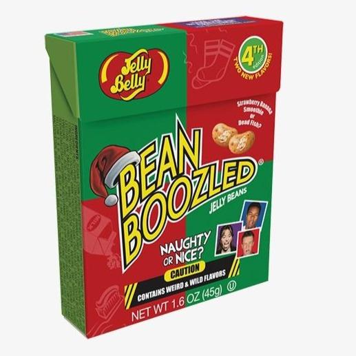 Jelly Belly CANDY Beanboozled Naughty or Nice Jelly Beans Flip Top Box