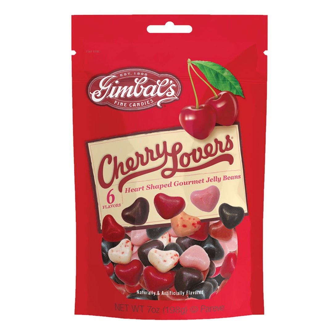 Jelly Belly Candy Cherry Lovers Gourmet Jelly Beans 7 oz bag
