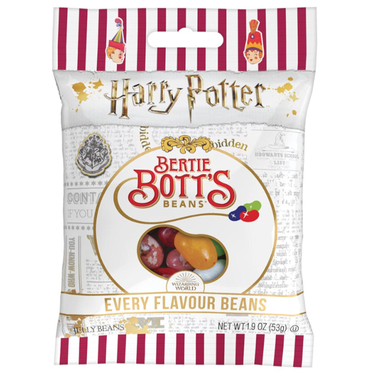 Jelly Belly Candy Harry Potter Bertie Bott's Every Flavor Beans Bag