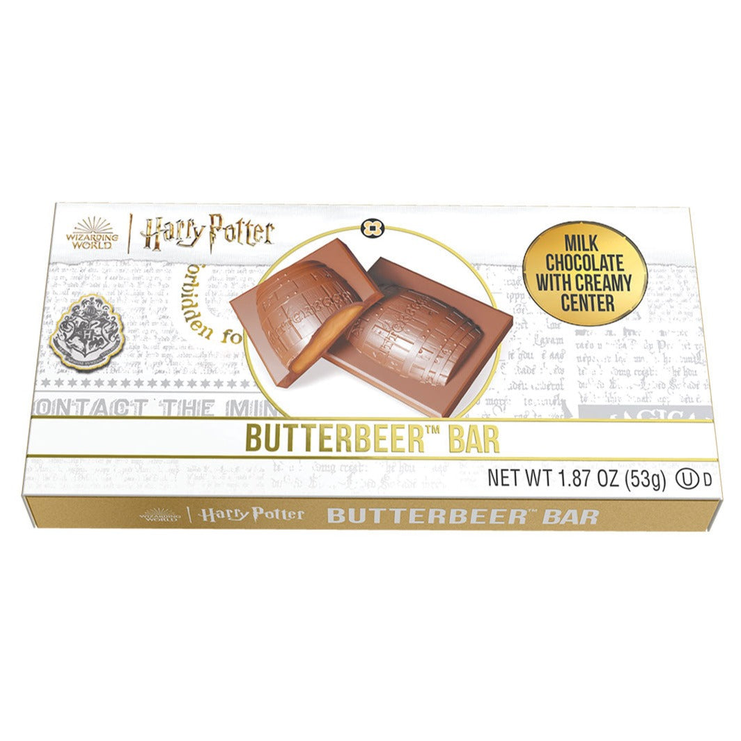 Jelly Belly Candy Harry Potter Butterbeer Milk Chocolate Bar