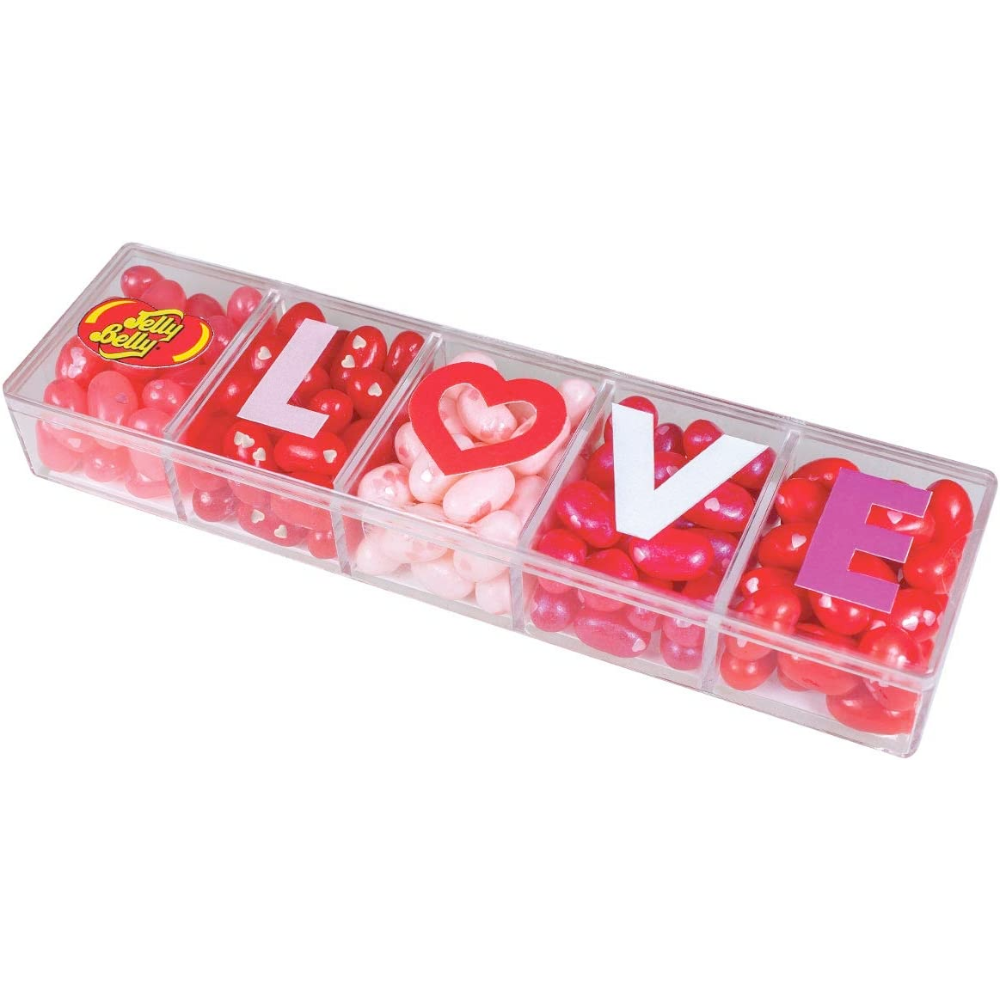 Jelly Belly Candy Jelly Belly LOVE beans in Clear gift box