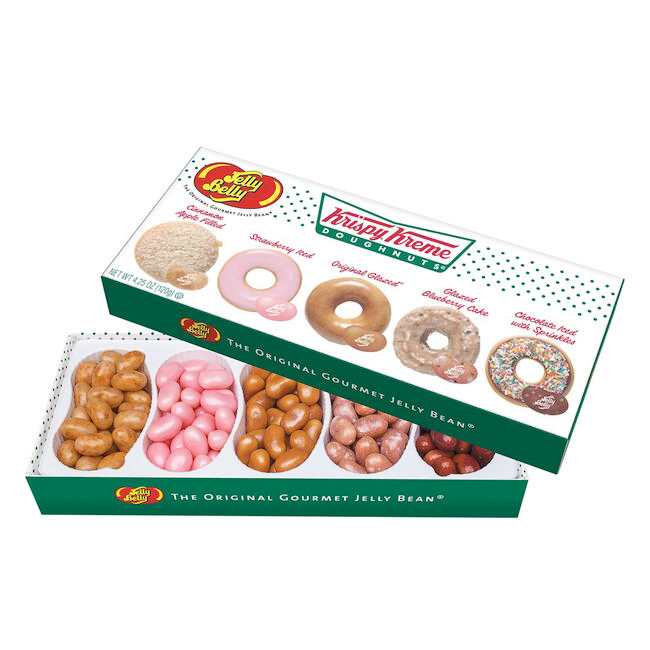 Jelly Belly Candy Krispy Kreme Donuts Jelly Bean Mix Gift Box