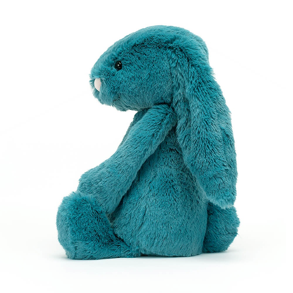 Jellycat Toy Stuffed Plush Bashful Mineral Blue  Bunny Medium