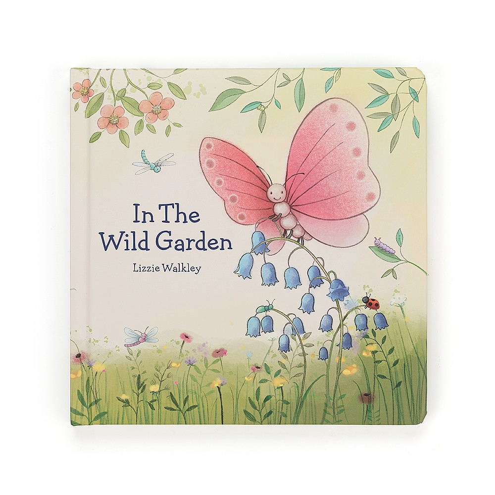 Jellycat Toy Stuffed Plush Book Jellycat Butterfly - In the Wild Garden