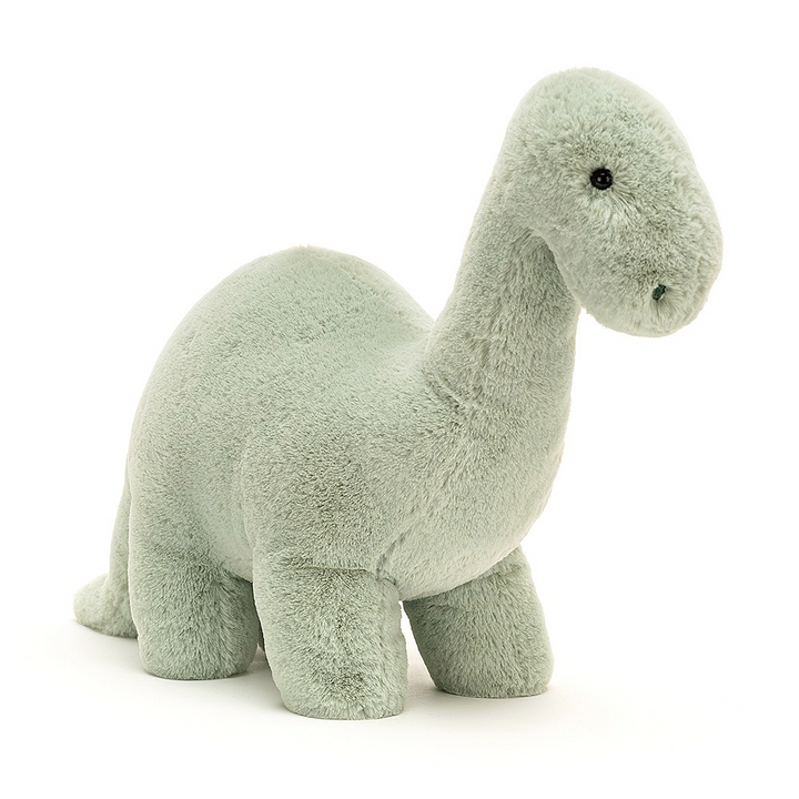Jellycat Toy Stuffed Plush Brontosaurus Jellycat Fossily Large