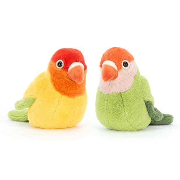 Jellycat Toy Stuffed Plush A Pair of Lovely Lovebirds