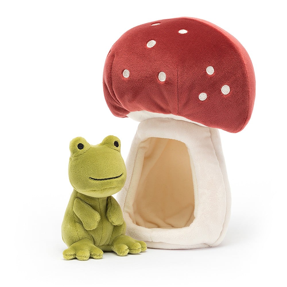 Jellycat Toy Stuffed Plush Jellycat Forest Fauna Frog