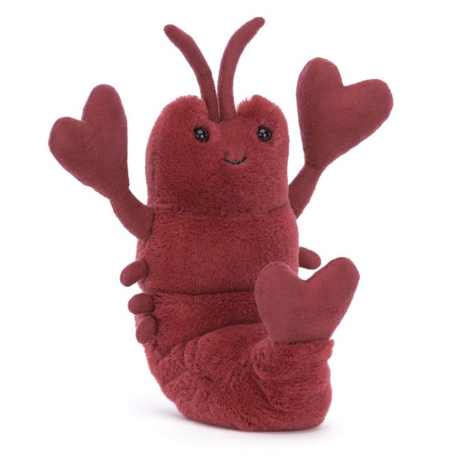 Jellycat Toy Stuffed Plush Jellycat Love-Me Lobster