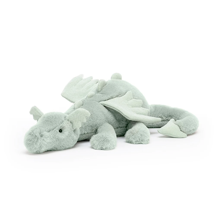 Jellycat Toy Stuffed Plush Medium 20" Jellycat Sage Dragon