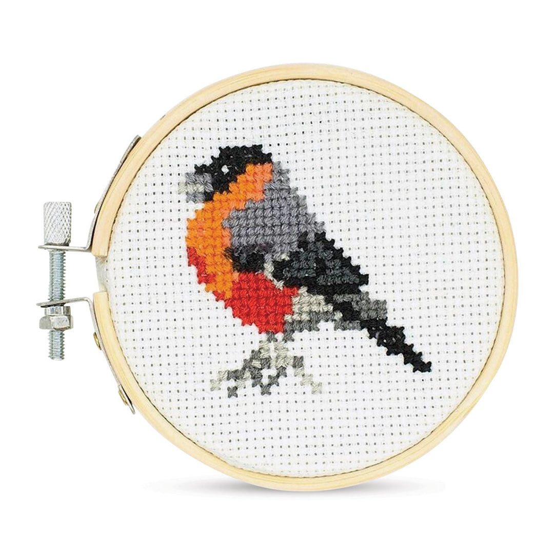 KIKKERLAND Arts & Crafts Bird Mini Cross Stitch Kit