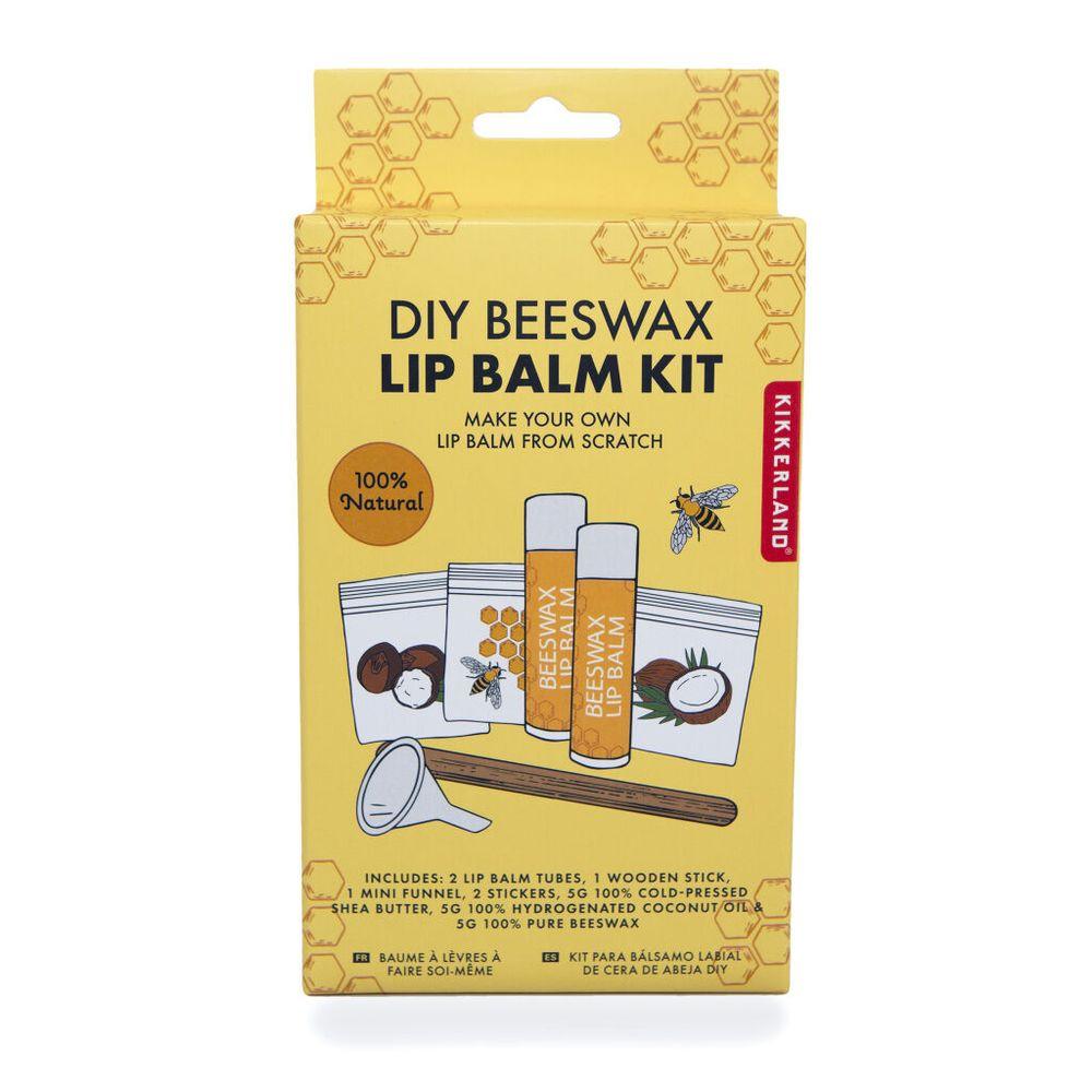 KIKKERLAND Arts & Crafts DIY Beeswax Lip Balm Kit