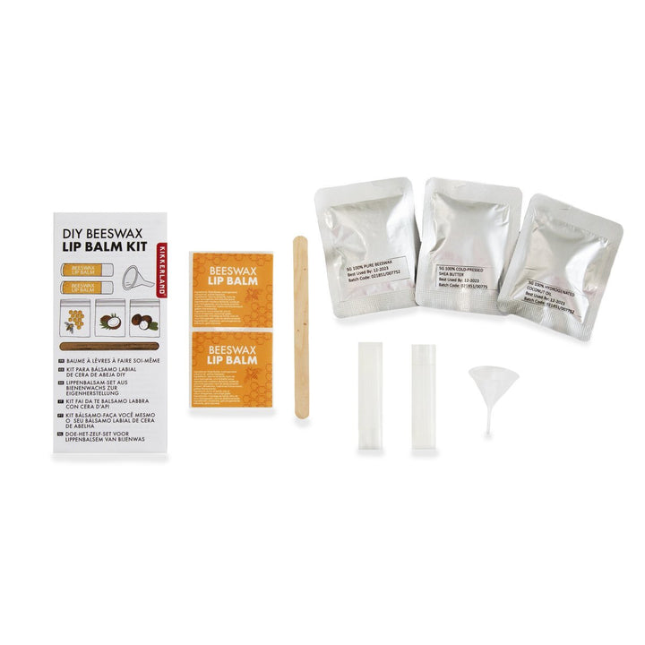 KIKKERLAND Arts & Crafts DIY Beeswax Lip Balm Kit