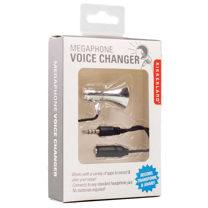 KIKKERLAND Gadgets Megaphone Voice Changer