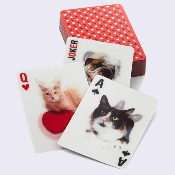 KIKKERLAND GAMES 3D Cat Playing Cards