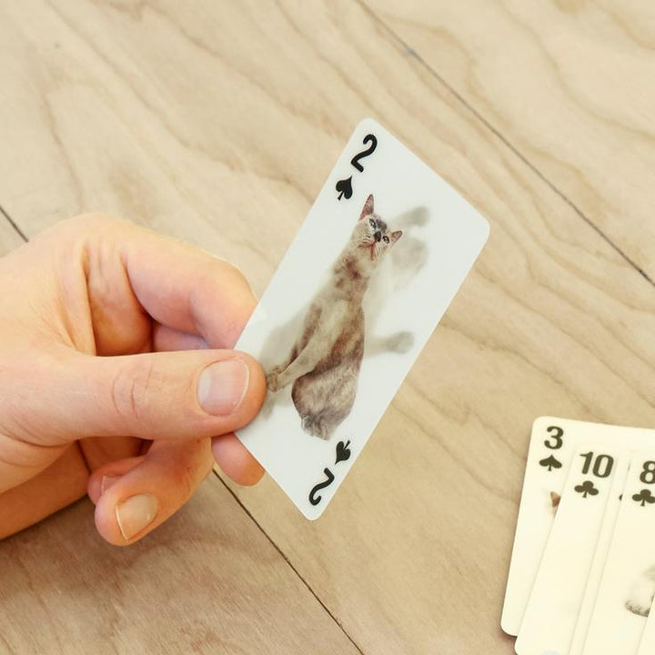 KIKKERLAND GAMES 3D Cat Playing Cards