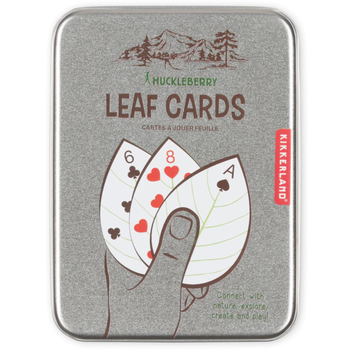 KIKKERLAND Games Huckleberry Leaf Cards