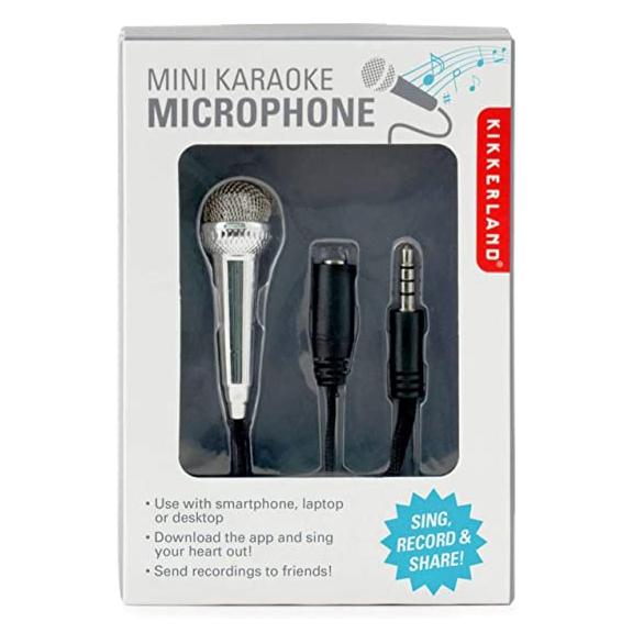 Mini Karaoke Microphone – Off the Wagon Shop