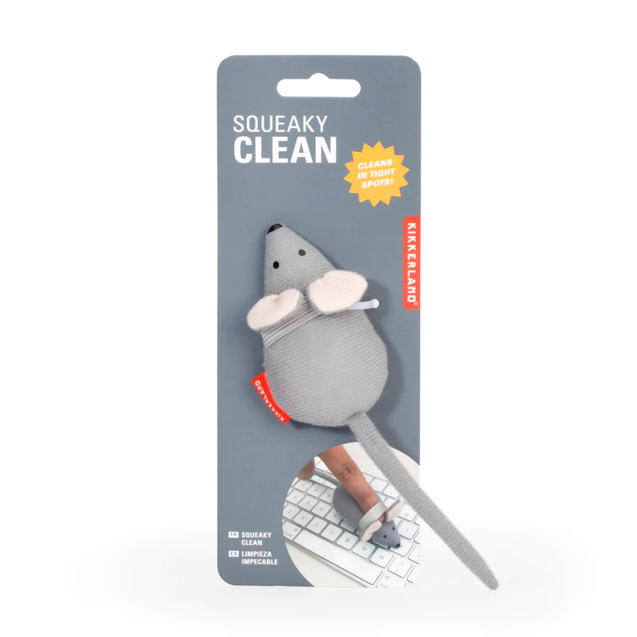 KIKKERLAND Office Goods Squeaky Clean Mouse