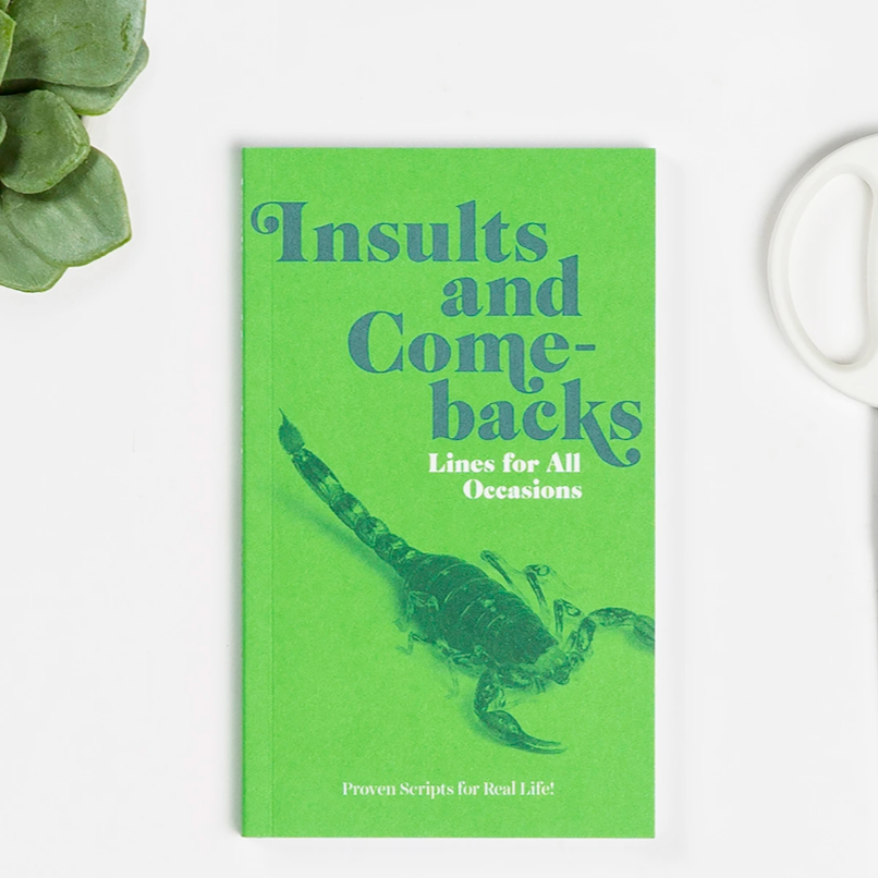 Knock Knock BOOKS Insults & Comebacks Book