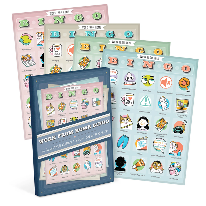 Knock Knock Office Goods Work from Home Bingo Set